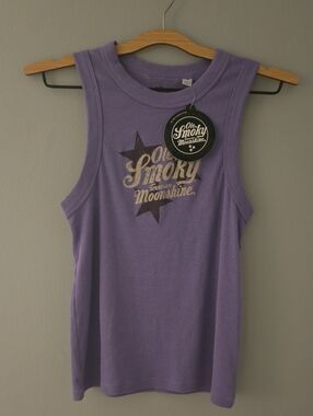 Ole Smoky Lavender Ribbed Tank Top